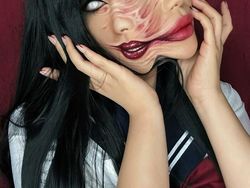 Aksi Kreator IG Merias Wajah Seram Bikin Tercengang