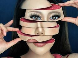 Aksi Kreator IG Merias Wajah Seram Bikin Tercengang