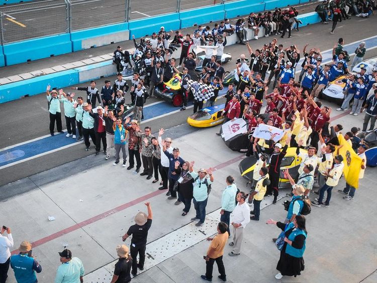 Potret Antusiasnya 700-an Mahasiswa Ikuti Kontes Mobil Hemat Energi 2024