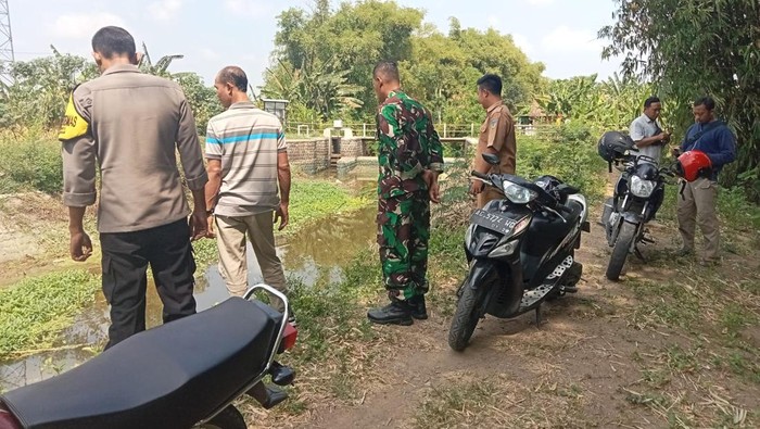 Lokasi 2 bocah TK di Kediri tewas tenggelam saat memancing