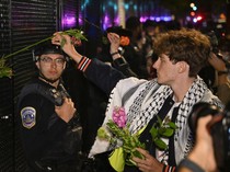 Mahasiswa di Kampus-kampus AS Demo Setahun Genosida Gaza