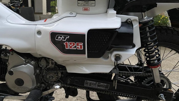 Modifikasi Honda Supra X 125 jadi Honda CT125 Modifikasi Honda Supra X 125 jadi Honda CT125