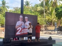 Sutjidra-Supriatna Janji Bangun Pasar Tradisional-Penampungan Air di Desa Les