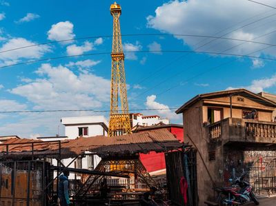 Penampakan Menara Eiffel Mini di Madagaskar