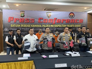 5 Begal Todong Airsoft Gun ke Ojol Sempat Sewa Apartemen untuk Pesta Narkoba