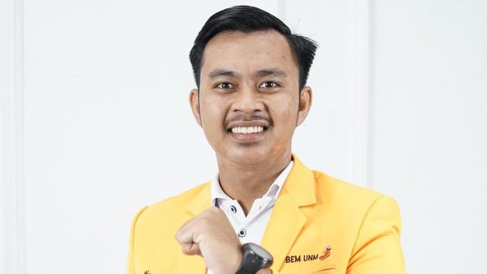 Presiden BEM UNM, Hasrul.