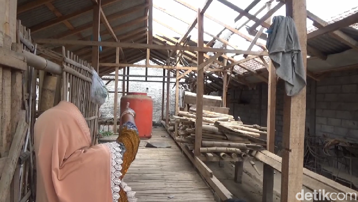 puting beliung di lumajang sebabkan 12 rumah, kandang kambing dan garasi rusak