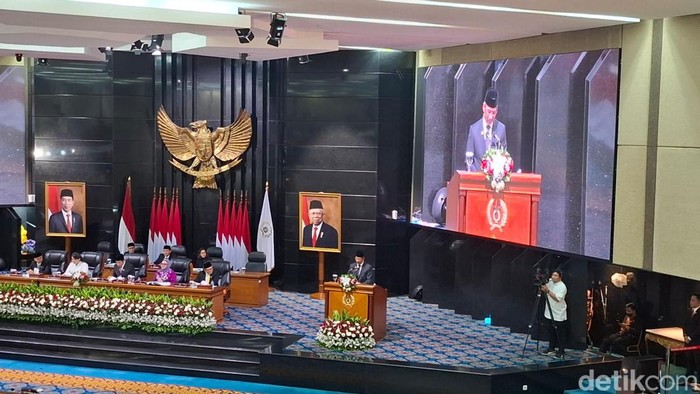 Rapat DPRD DKI Jakarta. (Brigitta/detikcom)