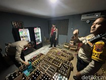 Polisi Gerebek Emak-emak Punya Gudang Miras di Klaten, Ini Penampakannya