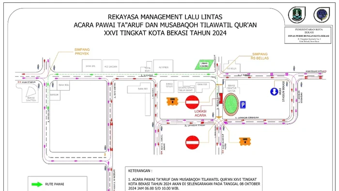 Rekayasa lalu lintas Jalan Sersan Aswan, Kota Bekasi