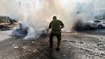 Roket Hizbullah Hancurkan Mobil-mobil di Israel