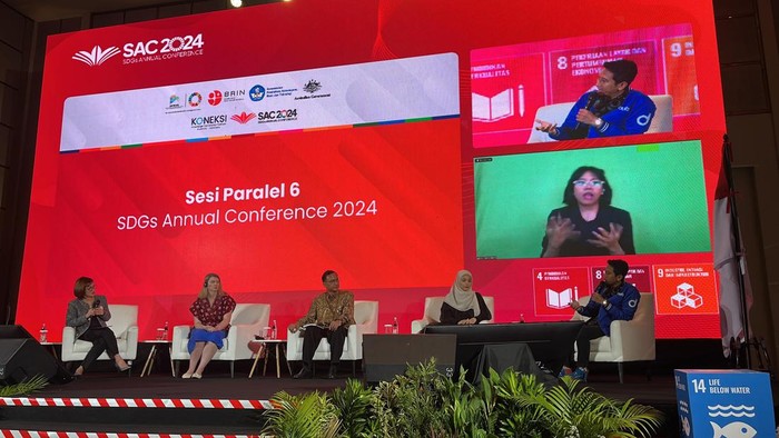 SDGs Annual Conference (SAC) ke-7 di Jakarta (Rifka/detikcom)
