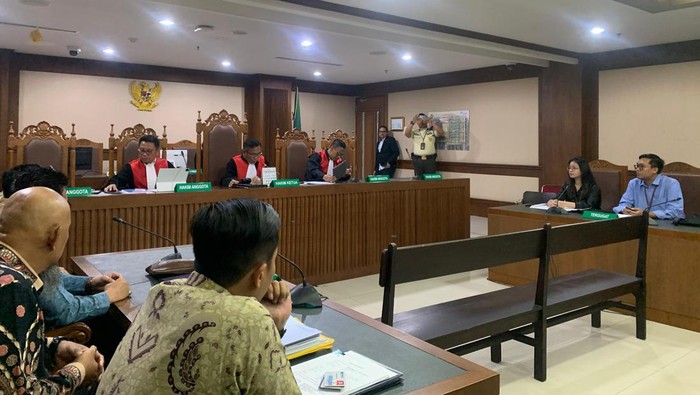 Sidang gugatan HRS dkk vs Jokowi (Mulia/detikcom)