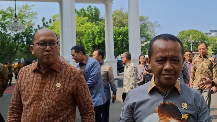 Bahlil hingga Rosan menghadap Jokowi di Istana Negara