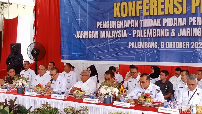 BNN sita aset jaringan narkoba Rp 64 miliar di Palembang.