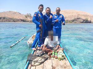 Polisi Tetapkan Pengebom Ikan di Ende sebagai Tersangka