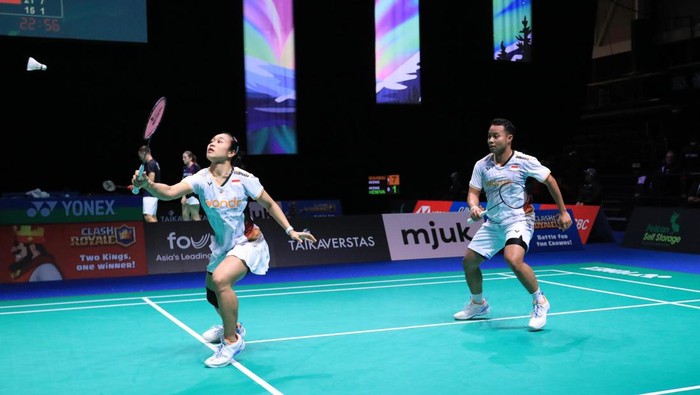 Ganda campuran Indonesia Rehan Naufal Kusharjanto/Lisa Ayu Kusumawati, Arctic Open 2024