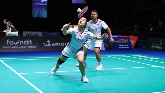 Ganda campuran Indonesia Rehan Naufal Kusharjanto/Lisa Ayu Kusumawati, Arctic Open 2024