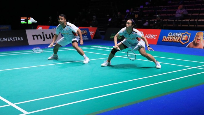 Ganda campuran Indonesia Rehan Naufal Kusharjanto/Lisa Ayu Kusumawati, Arctic Open 2024