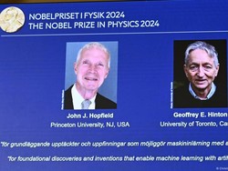 Mantan Karyawan Google dan Pionir AI Raih Nobel Fisika