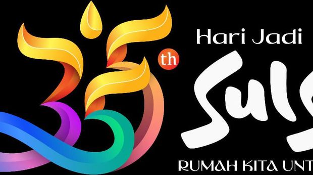 Logo HUT Sulawesi Selatan (Sulsel) Ke-355 Tahun.