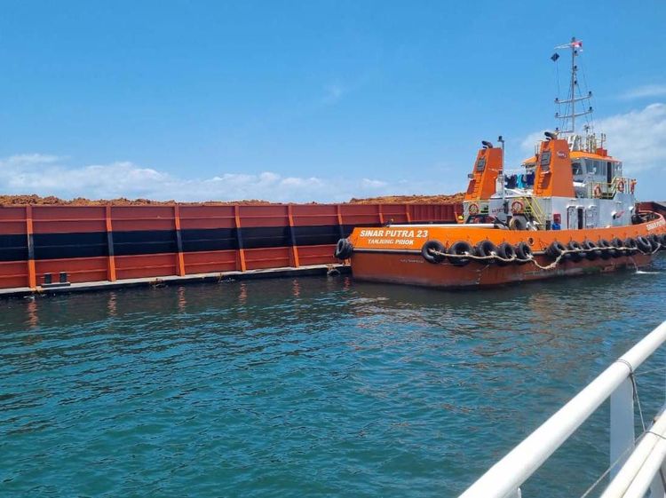 Ini Kapal Bermuatan Nikel yang Ditangkap di Perairan Sulawesi Tenggara