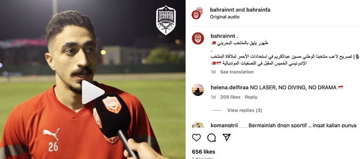 Instagram FA Bahrain