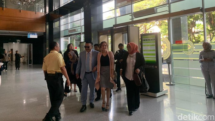 Jessica Wongso sambangi PN Jakpus untuk mengajukan PK