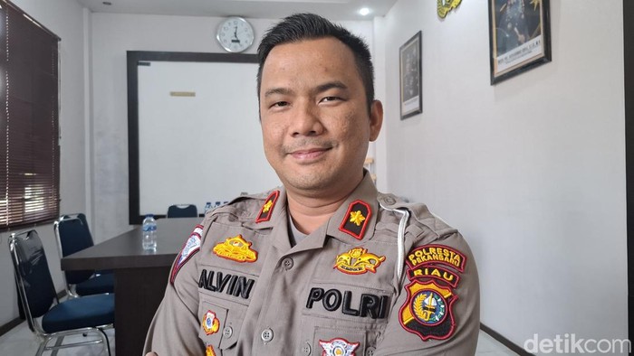 Kasat Lantas Polresta Pekanbaru Kompol Alvin Agung Wibawa. (Foto: Raja Adil Siregar/detikSumut).