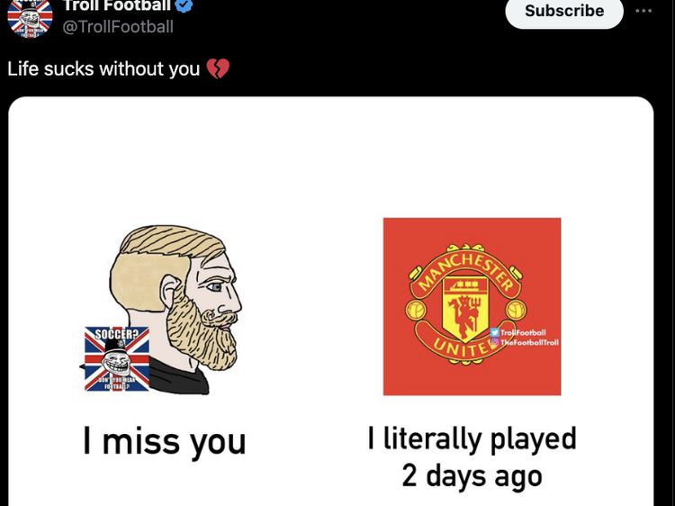 Meme: Jeda Internasional, Banyak yang Rindu MU... untuk Diledek