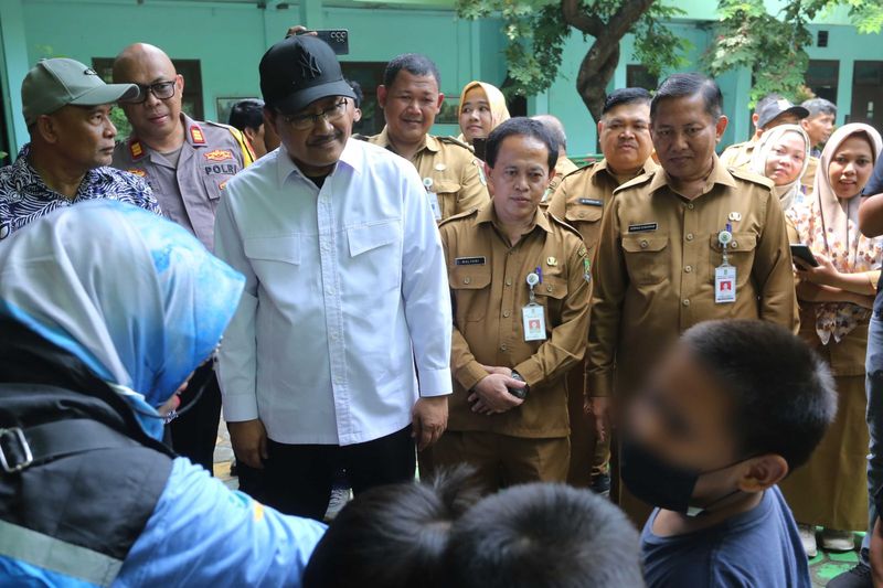 Mensos dan KPAI Kunjungi Panti Asuhan di Tangerang