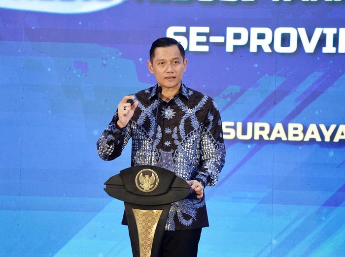 Menteri ATR/BPN Agus Harimurti Yudhoyono