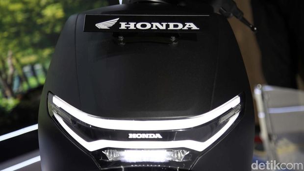 Honda juga meluncurkan motor listrik CUV e: di Astra Honda Motor Safety Riding & Training Center, Cikarang, Rabu (9/10/2024).