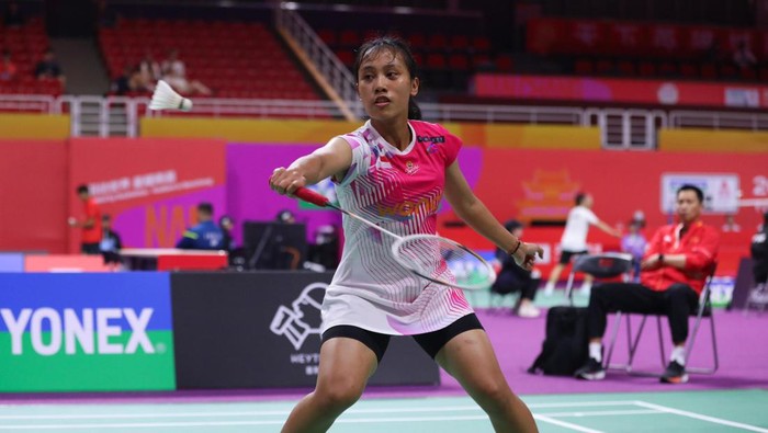 Impian Mutiara Ayu Puspitasari mendapatkan medali di Kejuaraan Dunia Junior 2024 pupus. Asa terakhirnya kandas di tangan Niina Matsua pada babak 32 besar.