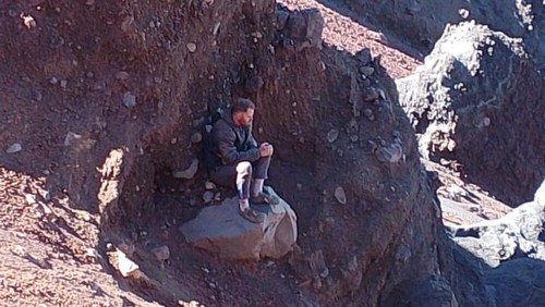 Pendaki asal Irlandia, Farrel Paul, jatuh di Gunung Rinjani, Lombok Timur, NTB, Rabu (9/10/2024). (Dok. Polres Lombok Timur)