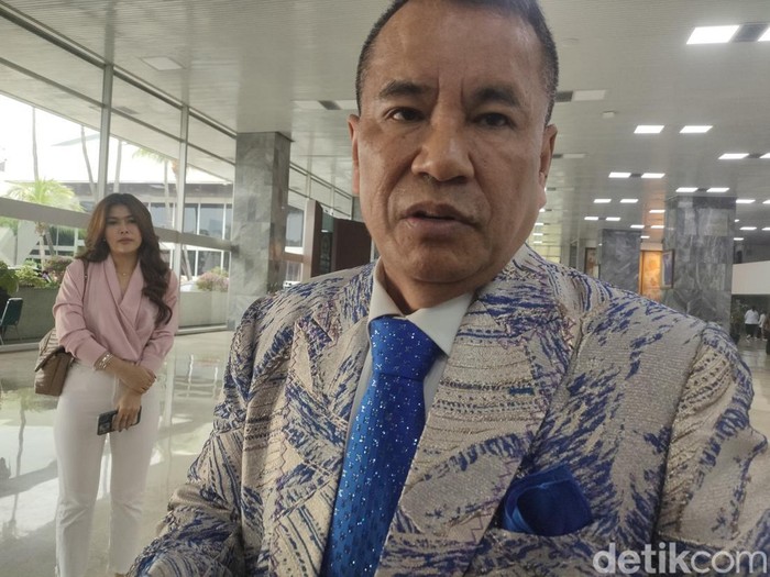Pengacara kondang Hotman Paris (Dwi/detikcom).