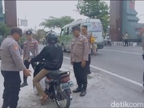 Perbatasan Lamongan Disekat Jelang Laga Persela Vs Persibo Bojonegoro