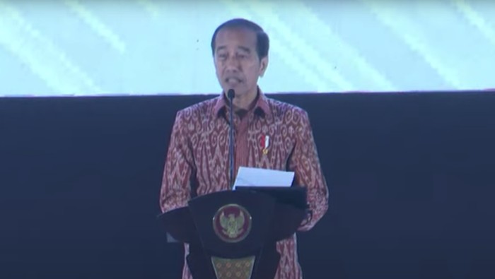 Presiden RI Joko Widodo meresmikan pembukaan Trade Expo Indonesia ke-39 pada Rabu (9/10).