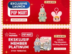 Spesial di 10.10! Labubu Hadir di POP Mart Official Store Shopee