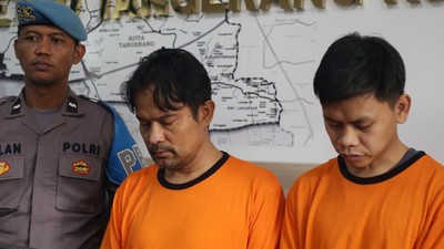 Tampang Tersangka Predator Anak di Panti Asuhan Tangerang