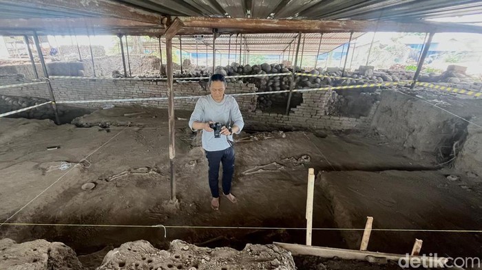 Total 5 Kerangka Manusia Ditemukan saat Ekskavasi Istana Bhre Wengker di Mojokerto, 1 Balita