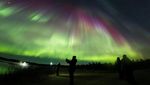 Warna-warni Aurora Terangi Langit Finlandia
