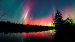 Warna-warni Aurora Terangi Langit Finlandia