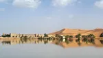 Potret Danau yang Mendadak Muncul di Gurun Sahara