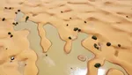 Potret Danau yang Mendadak Muncul di Gurun Sahara