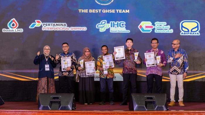 Badak LNG Raih 5 Penghargaan Praktik QHSE Berkelanjutan di Ajang IQSA 2024