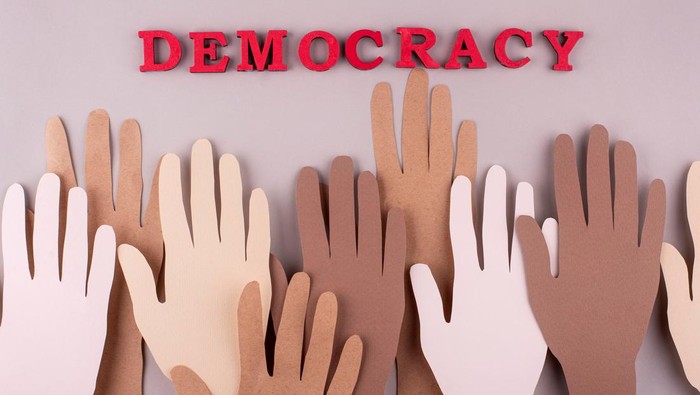 Ilustrasi demokrasi