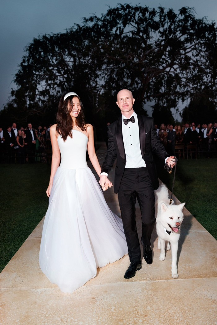 Foto Pernikahan Brian Armstrong