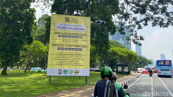 Ingat! Ada Jakarta Running Festival 2024, Ruas Jalan Ini Ditutup 12-13 Oktober