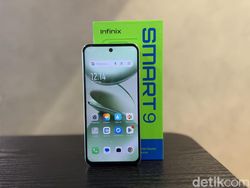 Unboxing Infinix Smart 9, HP Sejutaan Layar 120Hz